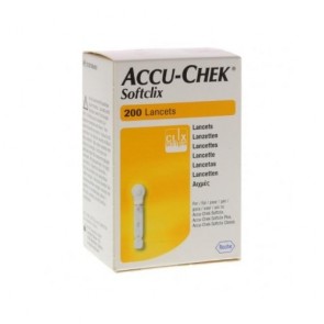 Accu Chek softclix lancetten 200 stuks