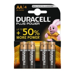 Duracell Power plus AAA batterijen