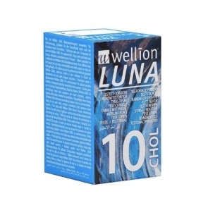 Wellion luna cholesterol teststrips